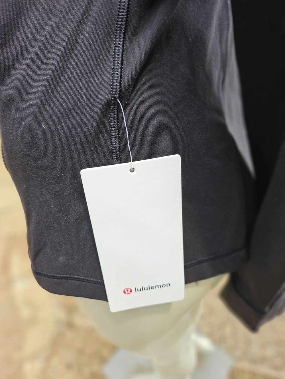 New W Tag Lululemon Athletica Define Jacket Luon - Black Team Texas Hologic 10 - Picture 6 of 12
